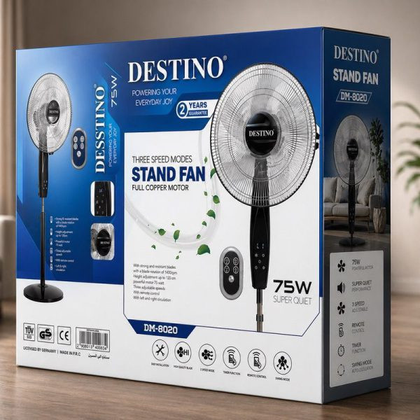 پنکه مدل دسینتو کد DM_8020