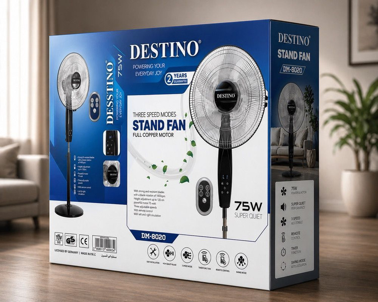پنکه مدل دسینتو کد DM_8020