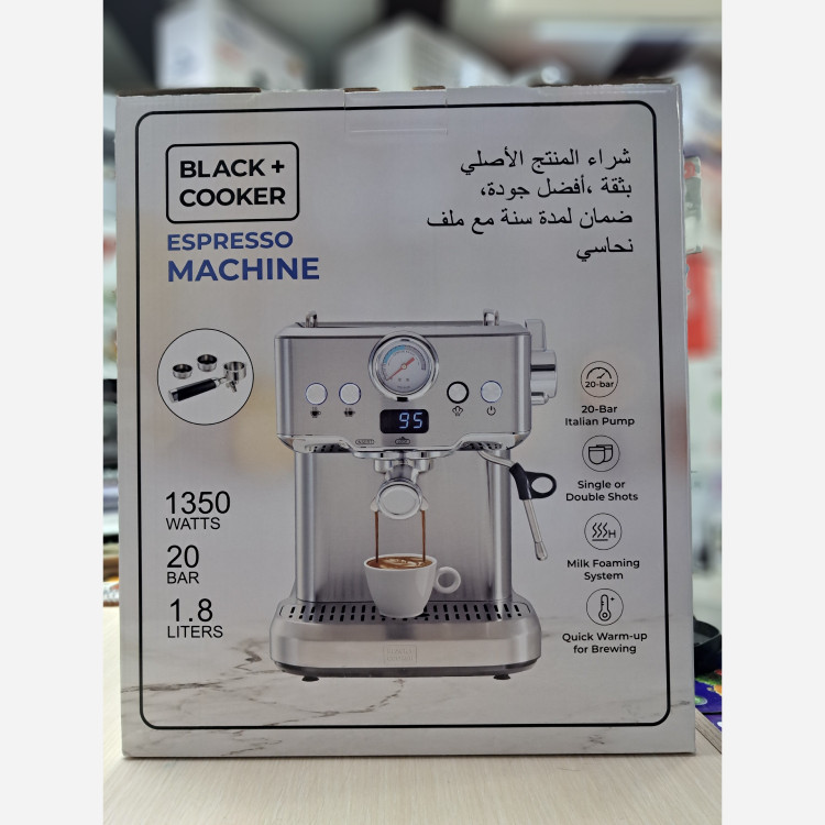 اسپرسو ساز نیمه صنعتی بلاک کوکر مدل 001_bc جنس اصلی