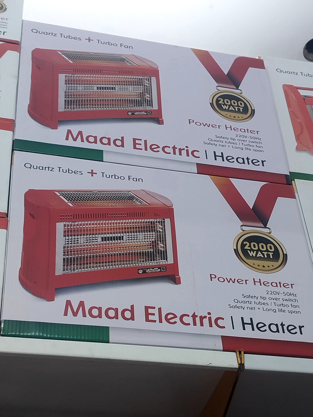 بخاری برقی 6شعله مدل ماد الکترونیک